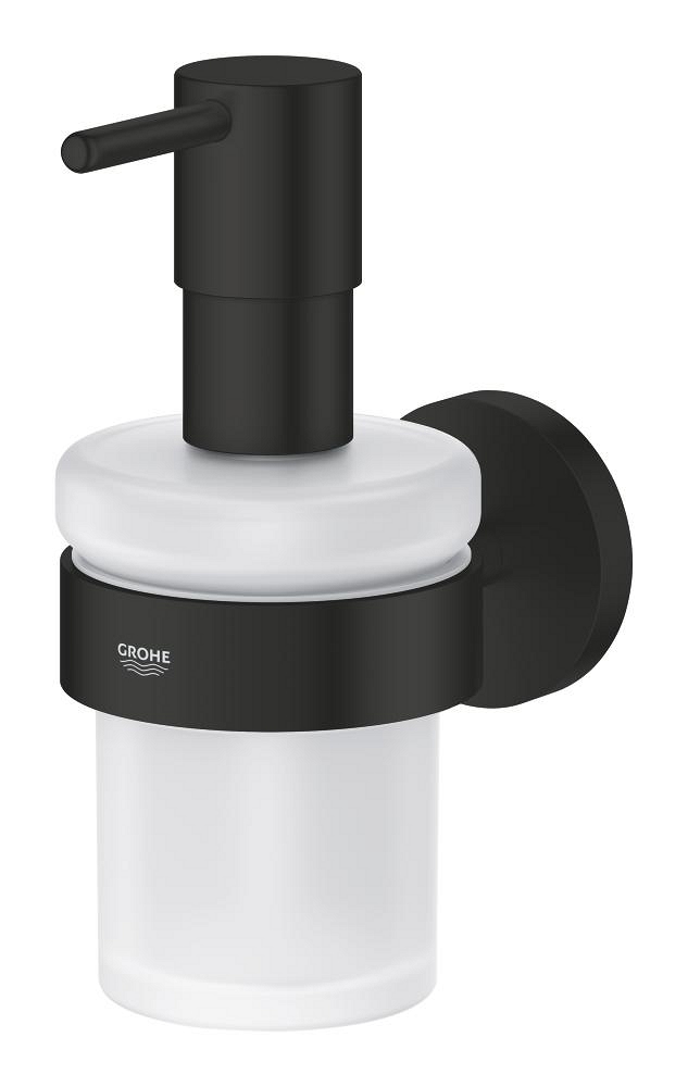 dispensador de jabón con soporte