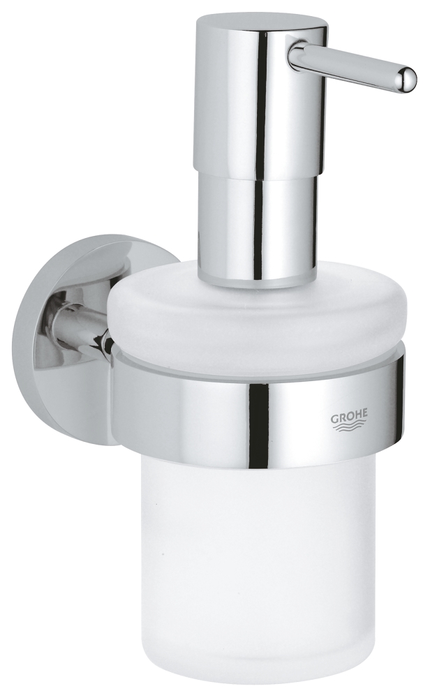 dispensador de jabón con soporte
