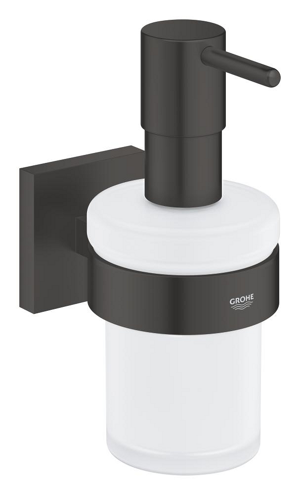 dispensador de jabón con soporte