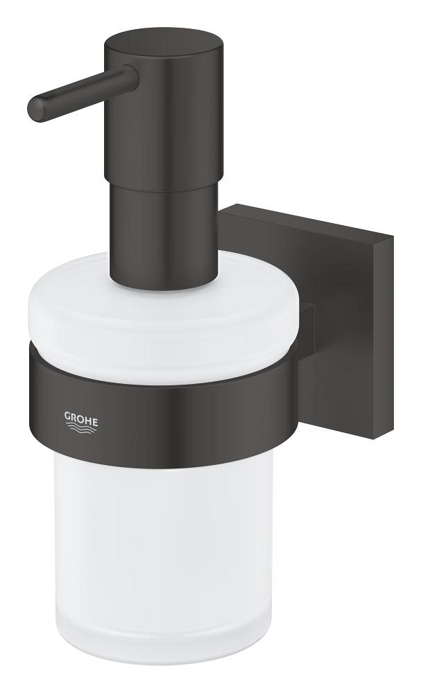 dispensador de jabón con soporte