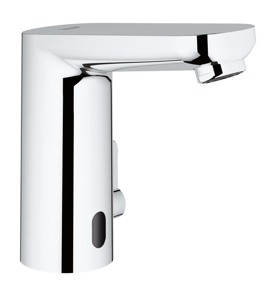 mezclador electrónico de lavabo por infrarrojos con dispositivo de mezcla y limitador de temperatura ajustable