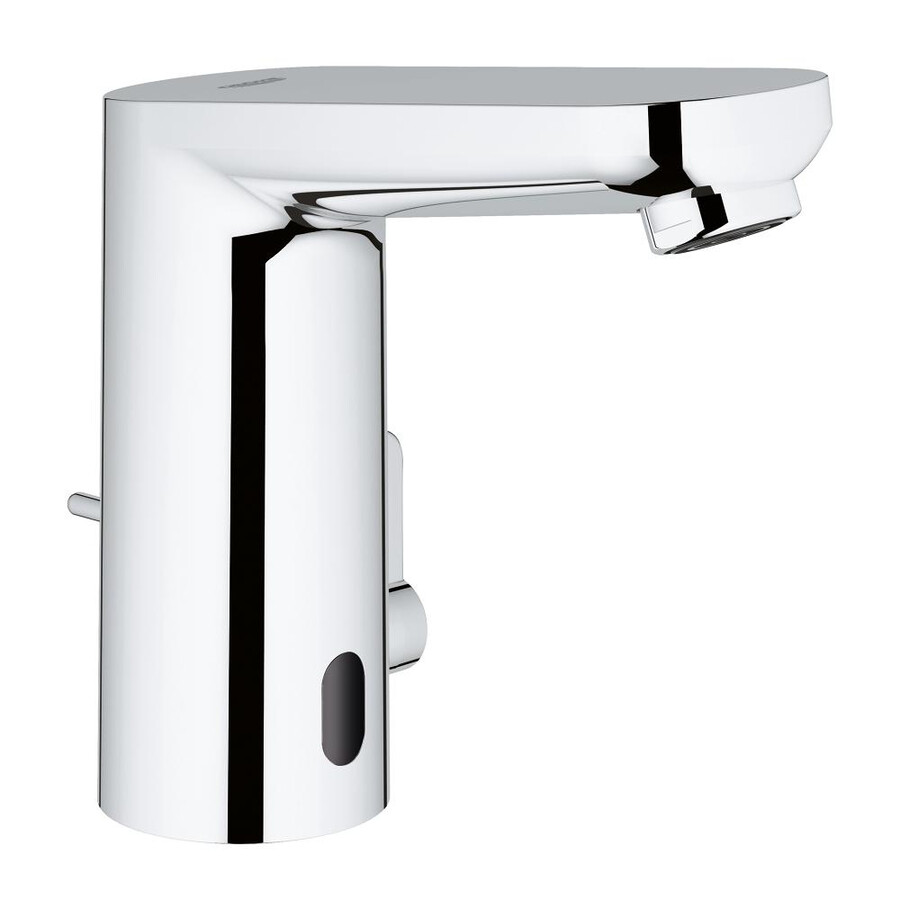 mezclador electrónico de lavabo por infrarrojos con dispositivo de mezcla y limitador de temperatura ajustable