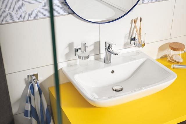 grifo de lavabo - tamaño m - juego de desagüe con apertura a presión