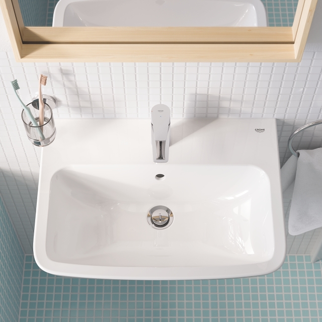 grifo de lavabo - tamaño s - juego de desagüe de plástico con apertura a presión