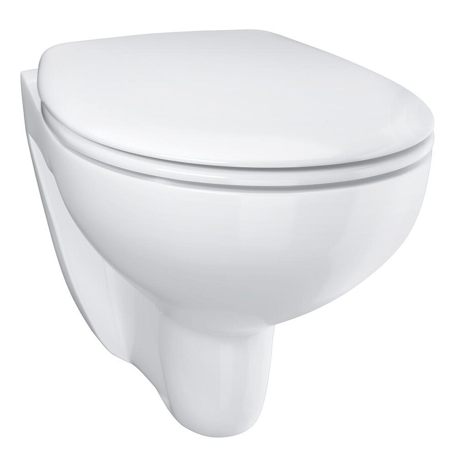 conjunto de inodoro con asiento y tapa - suspendido
