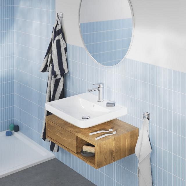 lavabo 60 mm - 1 orificio perforado - con rebosadero