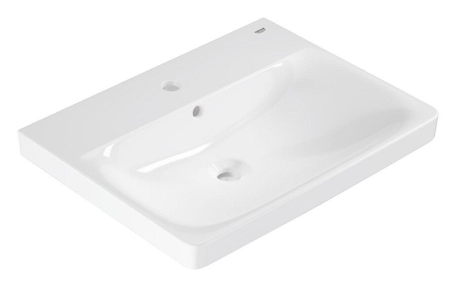 lavabo 60 mm - 1 orificio perforado - con rebosadero