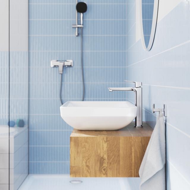 grifo de ducha - montaje en pared