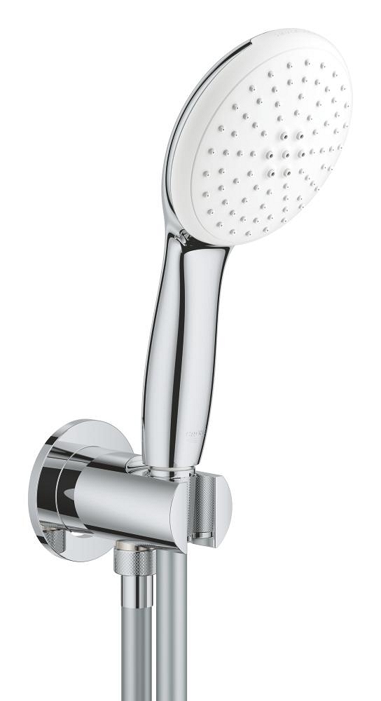 set de soporte de pared 2 chorros rain jet