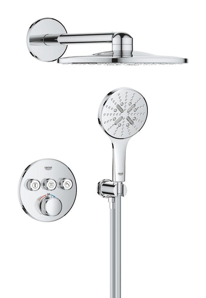 sistema de ducha empotrado con rainshower smartactive 310