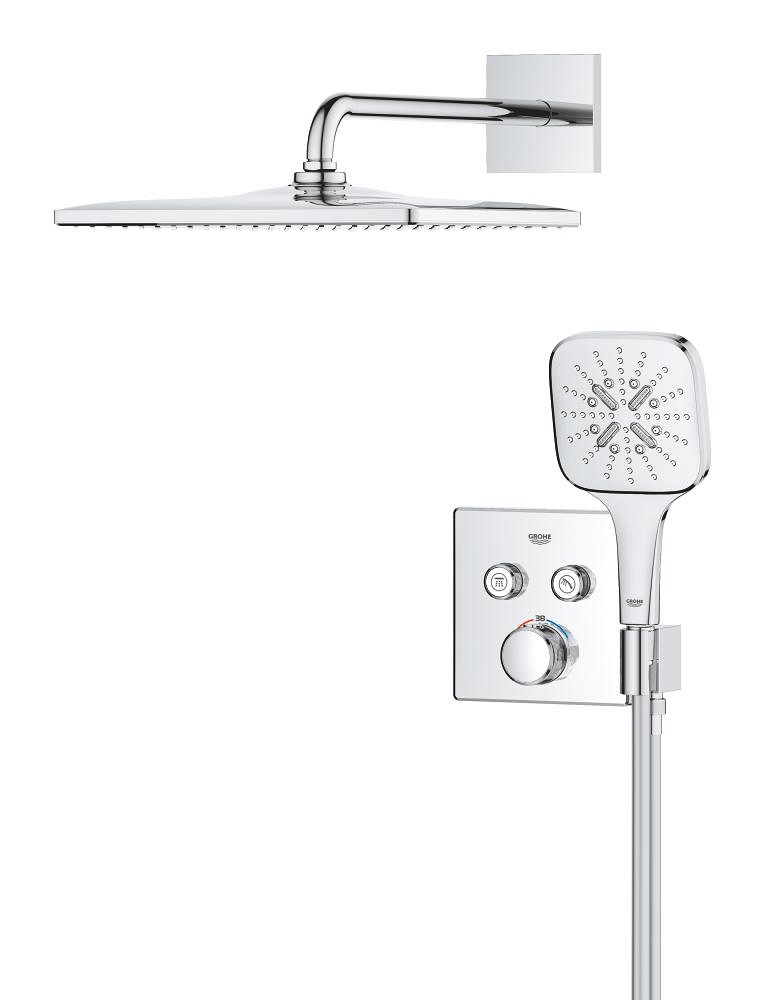 sistema de ducha empotrable con rainshower mono 310 cube