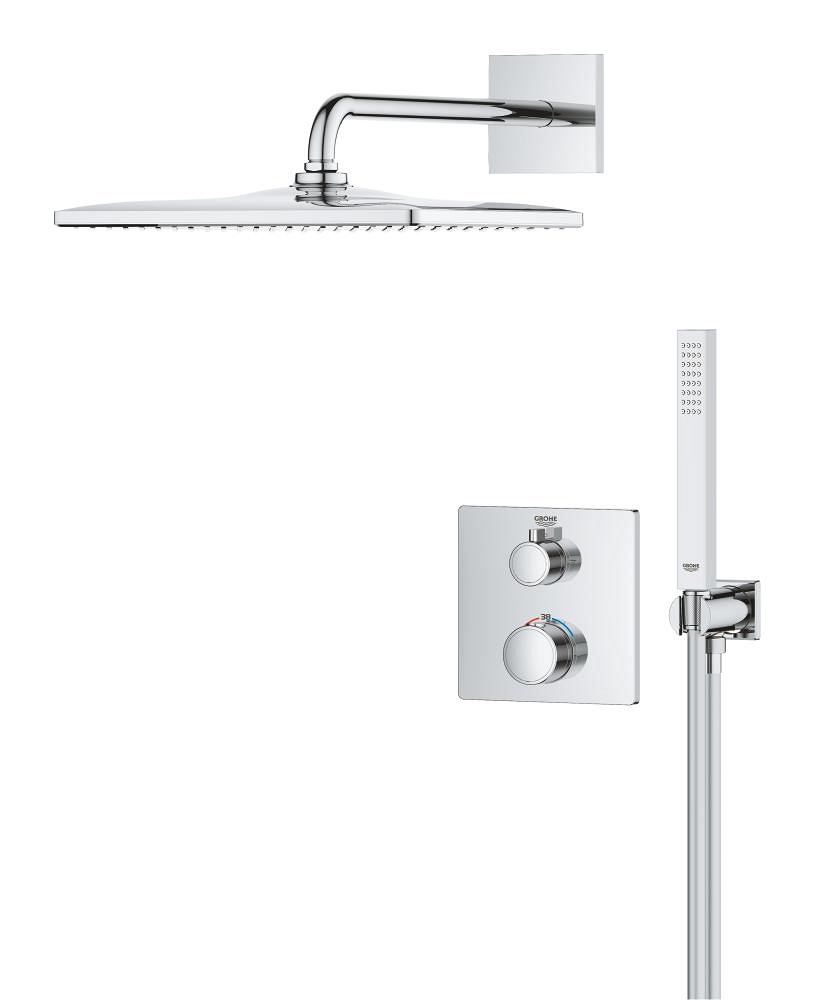 sistema de ducha empotrable con rainshower mono 310 cube