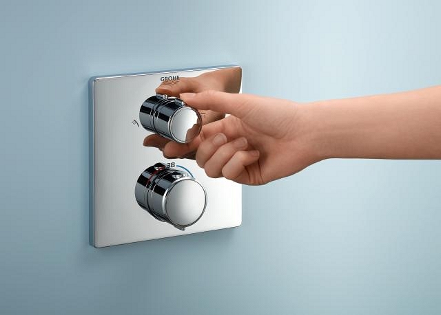 sistema de ducha empotrado con vitalio comfort 250