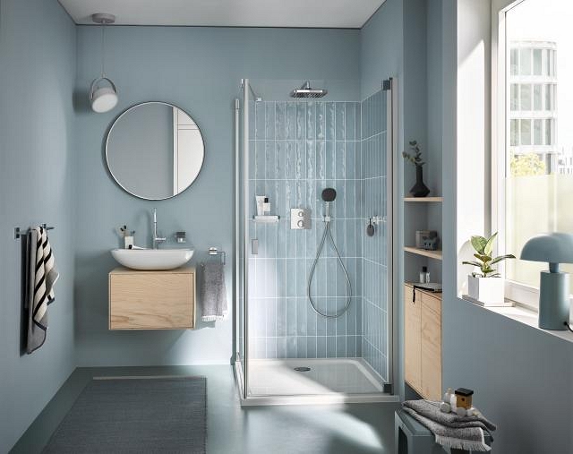 sistema de ducha empotrado con vitalio comfort 250