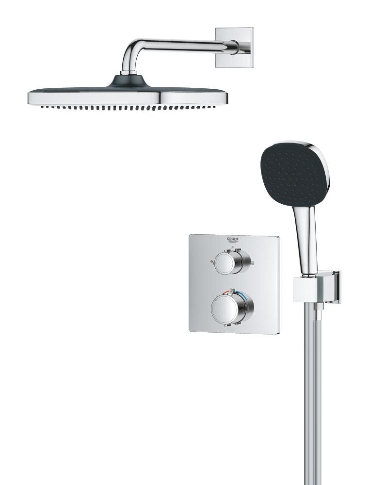 sistema de ducha empotrado con vitalio comfort 250
