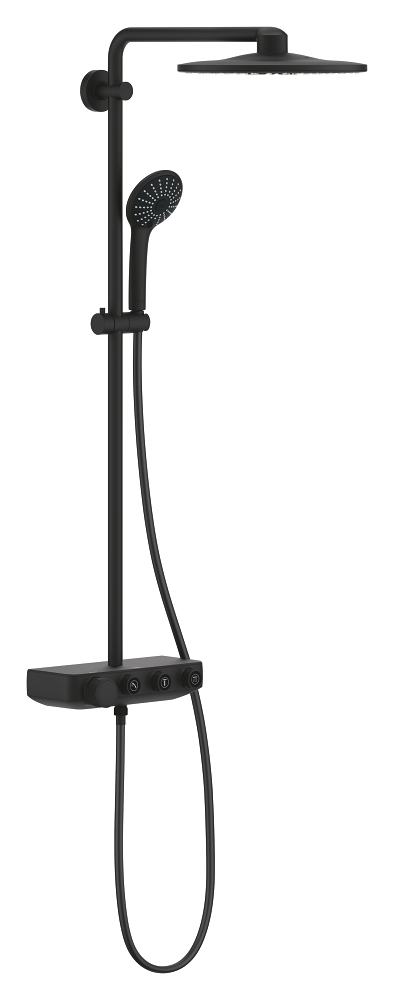 sistema de ducha con termostato para montaje en pared