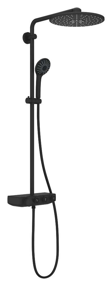 sistema de ducha con termostato para montaje en pared