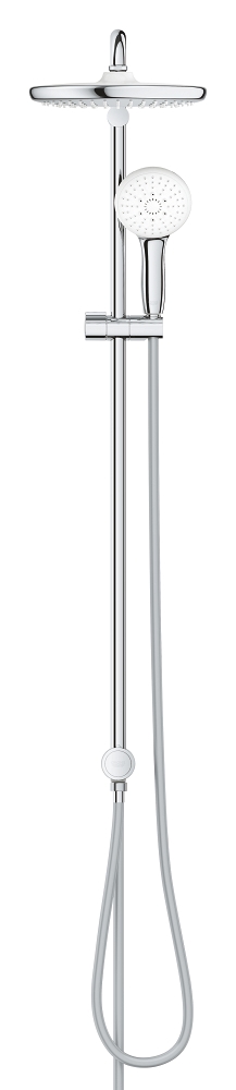 sistema de ducha flexible con desviador para montaje en pared