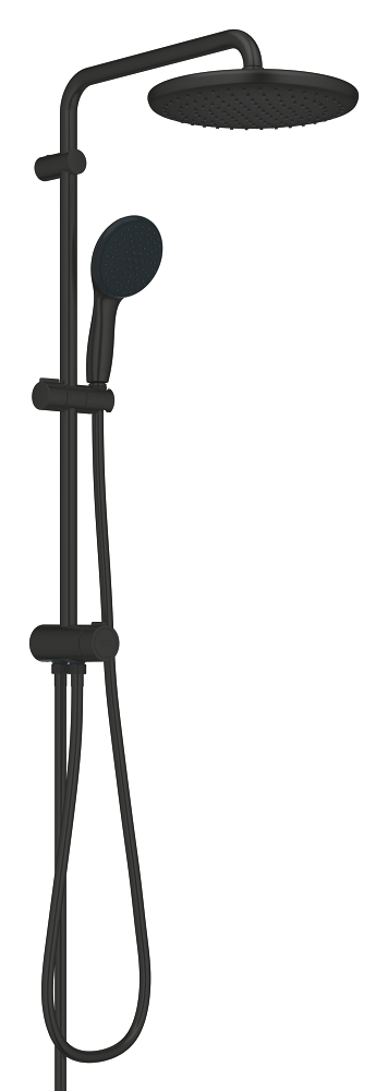 sistema de ducha con desviador - distancia entre desviador y soporte superior 620 mm