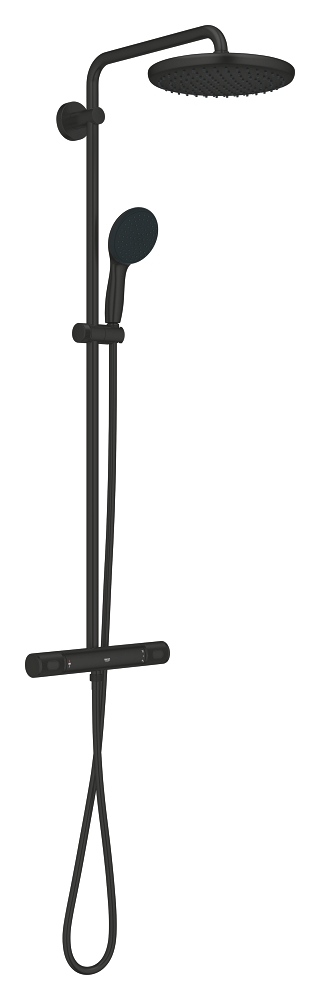 sistema de ducha con termostato para montaje en pared