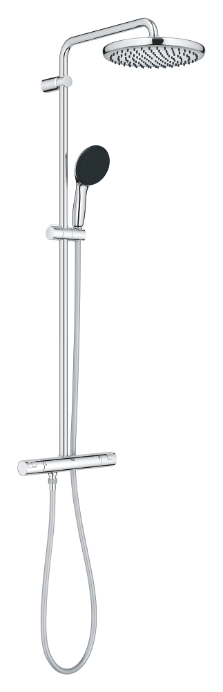 sistema de ducha con termostato 160 cc para montaje en pared
