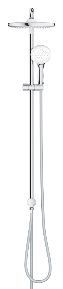 sistema de ducha flexible con desviador para montaje en pared
