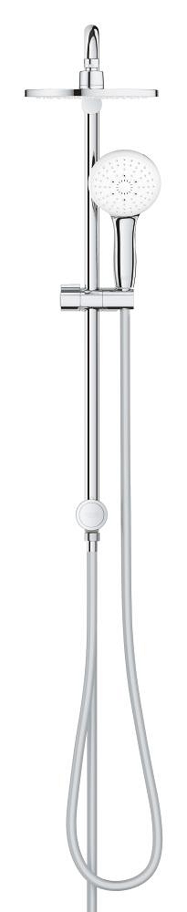 sistema de ducha flexible con desviador para montaje en pared
