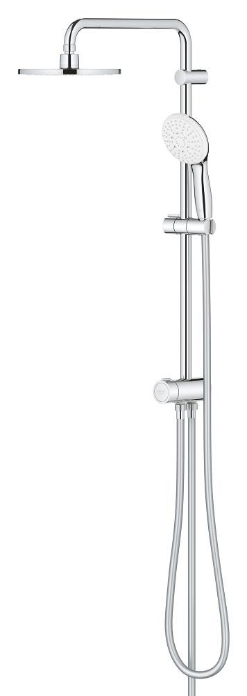sistema de ducha flexible con desviador para montaje en pared
